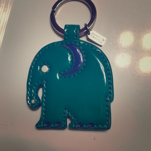 Coach Accessories - Coach elephant key chain 🐘